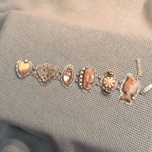 Unique Joan Slifka stationed bracelet.